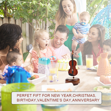 Load image into Gallery viewer, Violin Music Box Mini Musical Instrument Crafts