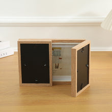 Load image into Gallery viewer, Tri-fold Photo Frame Folding Combination Decorative Table