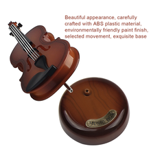 Load image into Gallery viewer, Violin Music Box Mini Musical Instrument Crafts