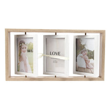 Load image into Gallery viewer, Wooden Rotating Photo Frame Ornaments