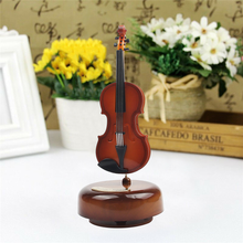 Load image into Gallery viewer, Violin Music Box Mini Musical Instrument Crafts
