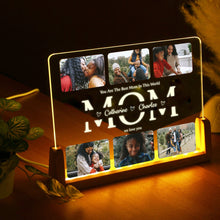 Load image into Gallery viewer, Personalized Photo Night Light For Mother's Day Gift