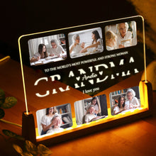 Load image into Gallery viewer, Personalized Photo Night Light For Mother's Day Gift