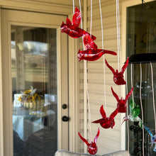 Load image into Gallery viewer, Solar Cardinals Wind Chime For Mom