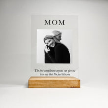 Load image into Gallery viewer, Custom Personalized Free Engraved Photo Picture Plaque For Mom
